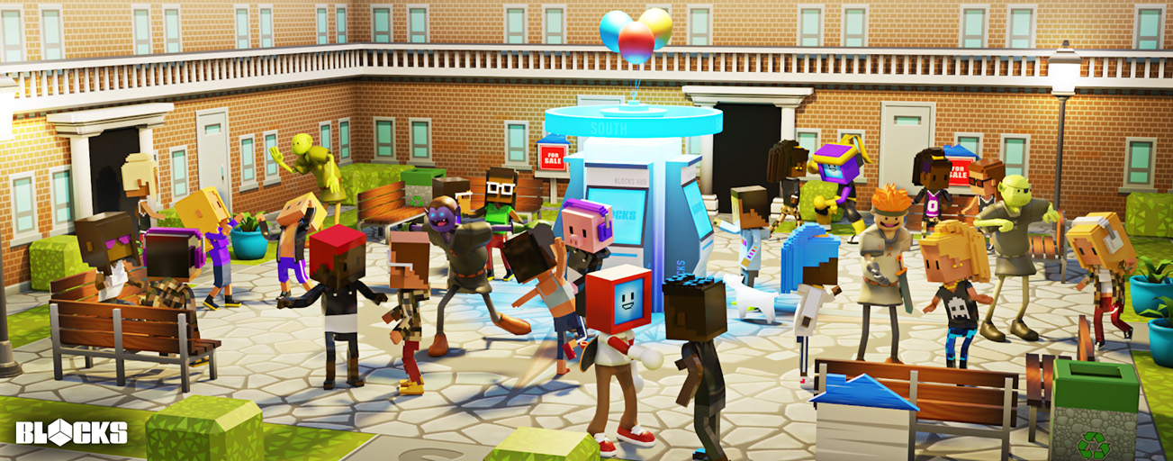 BLOCKS Metaverse promotional image